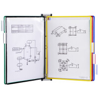 djois by tarifold Wandsichttafelsystem, DIN A4, magnetisch