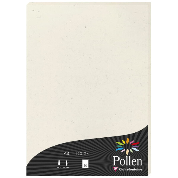 Pollen by Clairefontaine Papier Natura, DIN A4, 120 g qm
