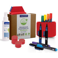 magnetoplan Whiteboard Essentials Kit, rot