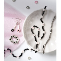 folia Rocailles-Perlen-Set SILBER