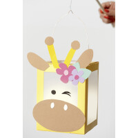 folia Laternen-Zuschnitt, eckig, 135x135x180 mm, sortiert