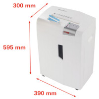 HSM Aktenvernichter shredstar X12pro, Partikel: 2 x 15 mm