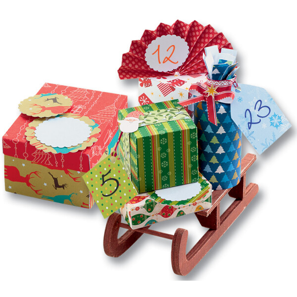 folia Motivkartonblock "Weihnachten III", 240 x 340 mm