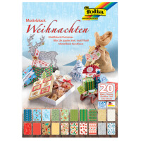 folia Motivkartonblock "Weihnachten III", 240 x 340 mm
