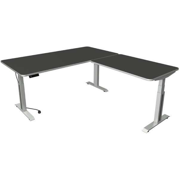 kerkmann Sitz-Steh-Schreibtisch mit Anbau Move Professional