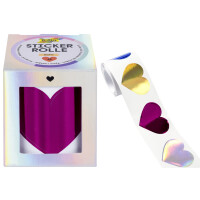 folia Sticker HEARTS, auf Rolle, 3 m