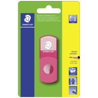 STAEDTLER Radierer-Spitzer-Kombi 511 SE, neon-pink