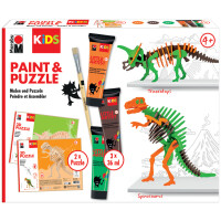 Marabu KiDS Paint & Puzzle Set Little Artist, Dinos