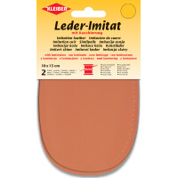 KLEIBER Leder-Imitat mit Kaschierung, 100 x 150 mm, orange