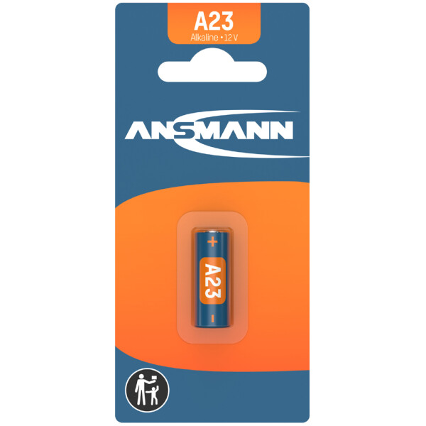 ANSMANN Alkaline Batterie "A23", 12 Volt (LRV08)