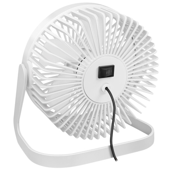 LogiLink USB-Schreibtisch-Ventilator, 40 dB, weiß