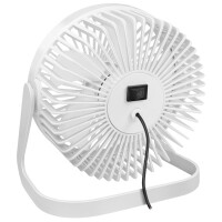 LogiLink USB-Schreibtisch-Ventilator, 40 dB, weiß