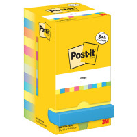 Post-it Haftnotizen notes, 76 x 76 mm, Energetic, Promo 8+4