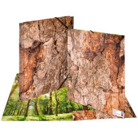 HERMA Eckspannermappe "Nature", DIN A4, Karton,...