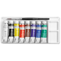 CARAN DACHE Gouache GOUACHE STUDIO, in Farbtuben, 8er Etui