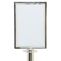 Securit Absperrsystem CLASSIC - Inforahmen, chrom