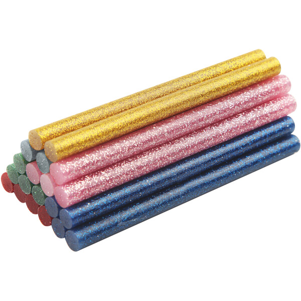 BRÜDER MANNESMANN Klebepatrone, farbig, 20er Set