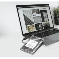 LogiLink 2,5" SATA Festplatten-Gehäuse, USB...