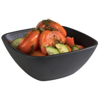 APS Schale NERO, eckig, 250 x 250 mm, schwarz