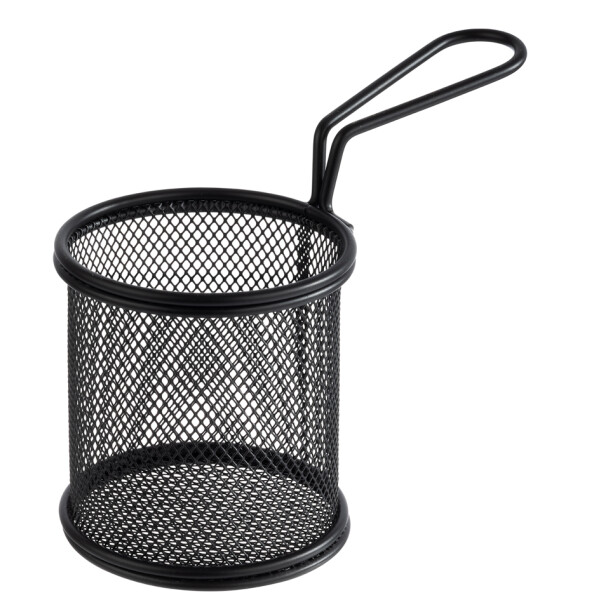 APS Servier-Frittierkorb SNACKHOLDER, 90 mm, schwarz
