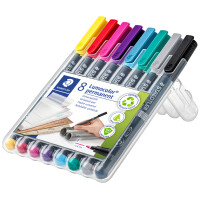 STAEDTLER Lumocolor Permanent-Marker 318F, 4er Etui