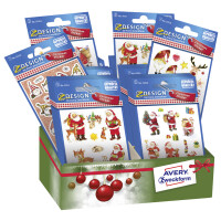 AVERY Zweckform ZDesign Weihnachts-Sticker...