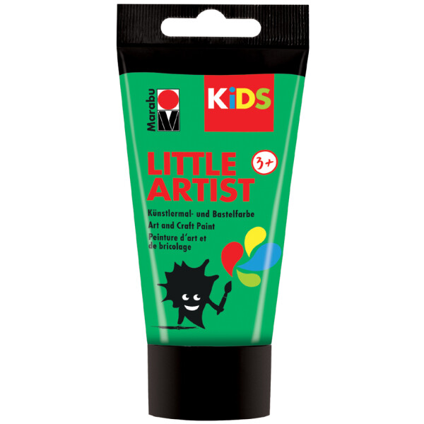 Kids Little Artist Mal- Und Bastelfarbe – 75 Ml, Braun, Wasserbasiert, Vegan, Für Kinder Ab 3