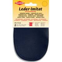KLEIBER Leder-Imitat mit Kaschierung, 100 x 150 mm, schwarz