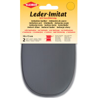 KLEIBER Leder-Imitat mit Kaschierung, 100 x 150 mm, schwarz