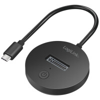 LogiLink USB 3.2 Gen 2 Festplatten Docking Station, schwarz