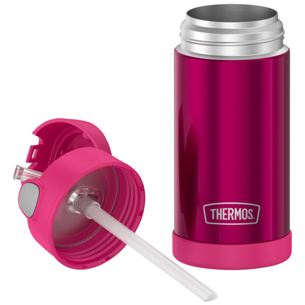 THERMOS Isolier-Trinkflasche FUNTAINER Straw Bottle, blau