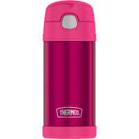 THERMOS Isolier-Trinkflasche FUNTAINER Straw Bottle, blau