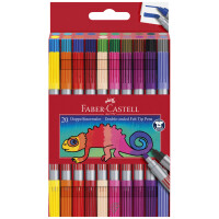 FABER-CASTELL Doppelfasermaler, 40er Etui