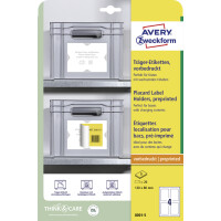 AVERY Zweckform Träger-Etiketten, 220x160 mm,...