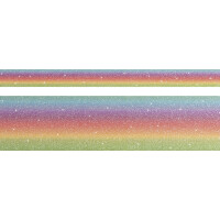 HEYDA Deko-Klebeband "Rainbow Glitter"