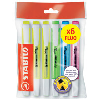 STABILO Textmarker swing cool PASTEL, 6er Ecopack