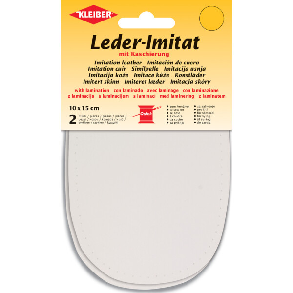 KLEIBER Leder-Imitat mit Kaschierung, 100 x 150 mm, marine