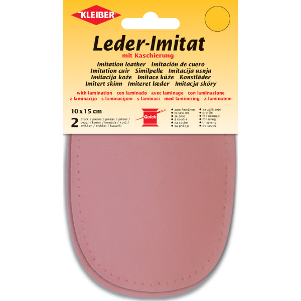 KLEIBER Leder-Imitat mit Kaschierung, 100 x 150 mm, marine