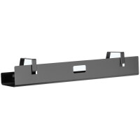 DIGITUS Untertisch-Kabelführungsschiene, schwarz