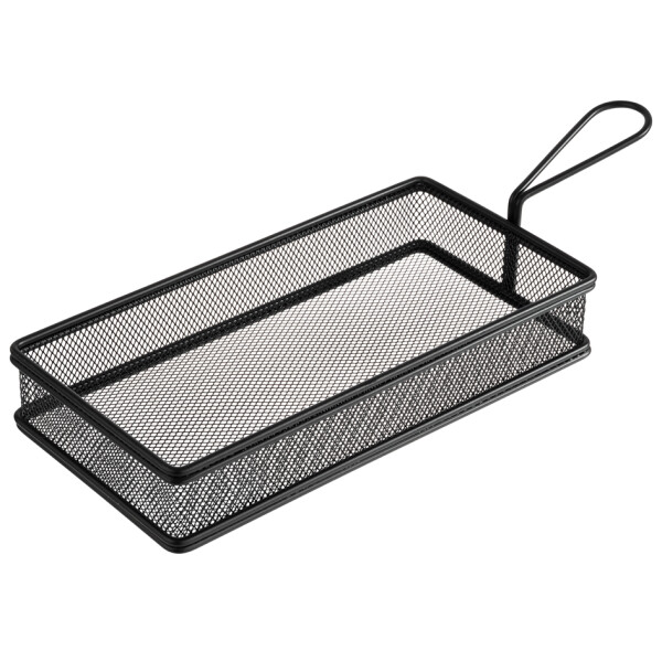 APS Servier-Frittierkorb SNACKHOLDER, 260 x 130 mm, schwarz