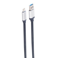 shiverpeaks PROFESSIONAL USB 3.0 Kabel, USB-A - USB-C, 1,0 m