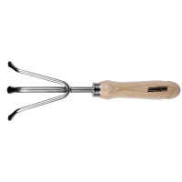 BRÜDER MANNESMANN Gartenkralle, mit Holzgriff,...