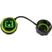 LogiLink LWL Kupplung mit Schutzkappe, SC-Simplex, IP68