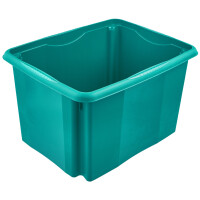 keeeper Aufbewahrungsbox "emil eco", 24 Liter, graphite
