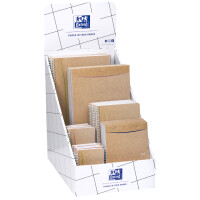 Oxford Notizblock + Spiralbuch Touareg, Thekendisplay