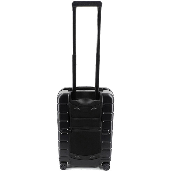 JSA Reisetrolley, 50% recycletes ABS, Größe S, schwarz