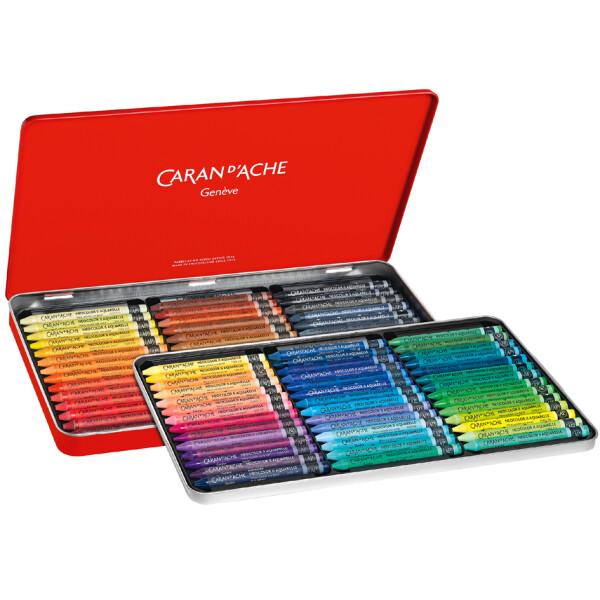 CARAN DACHE Aquarell-Wachsmalstift NEOCOLOR II, 10er Etui