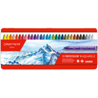 CARAN DACHE Aquarell-Wachsmalstift NEOCOLOR II, 10er Etui