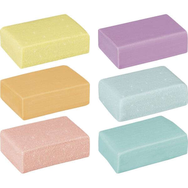 KNORR prandell Modelliermassen-Set Kneten & Radieren Pastell