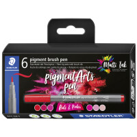 STAEDTLER Fasermaler pigment brush pen "Greys & Caramels"